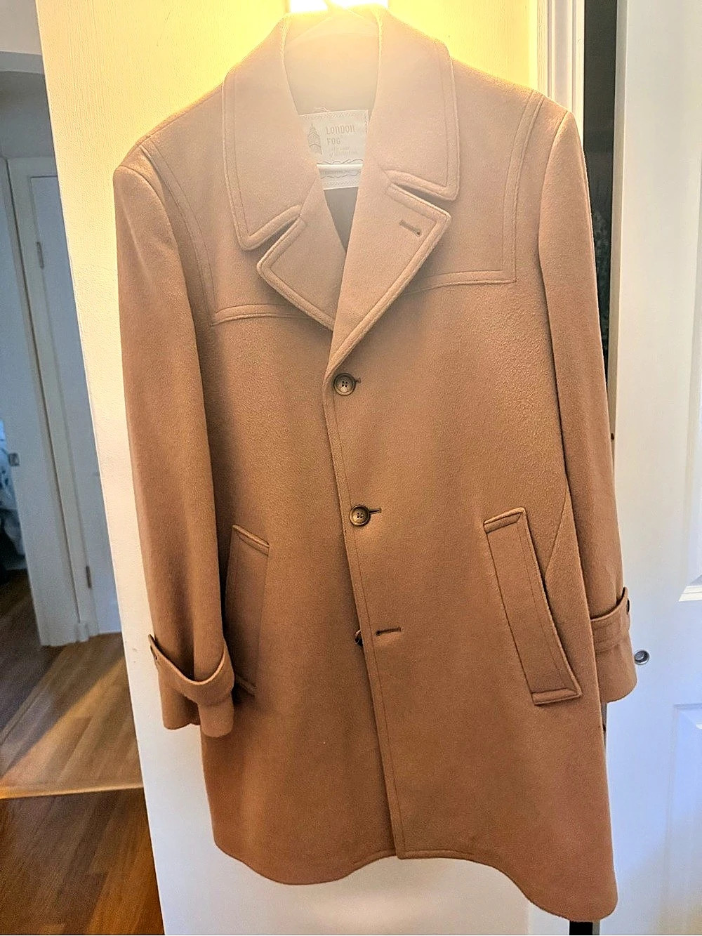London Fog Women's Wool Pea Coat Size Medium